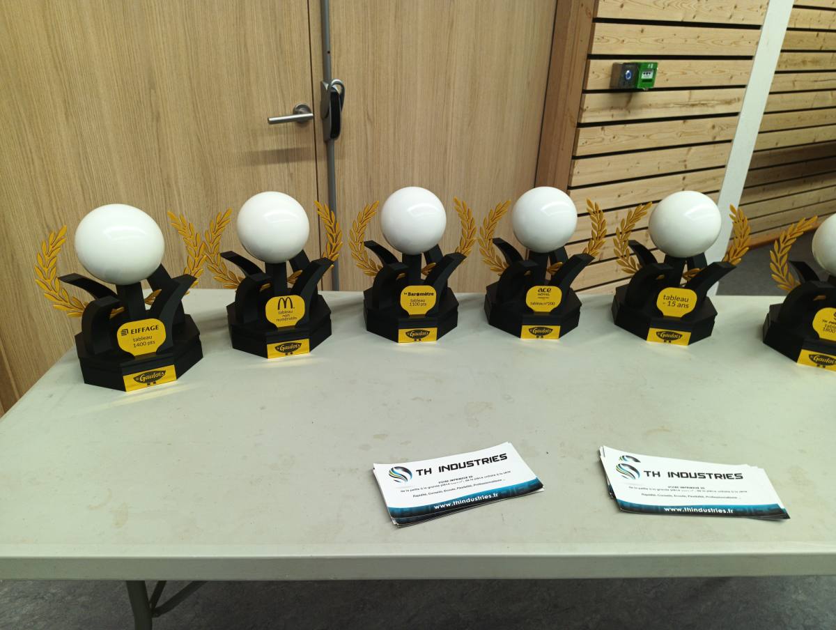 trophées compétition sportive